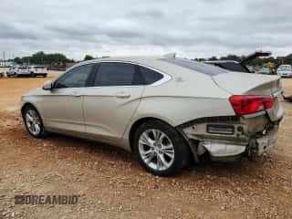 2015 Chevrolet Impala LT with VIN 2G1115SL7F9117779, listed as a Copart auction lot 82261175 with 136,658 mi miles and Salvage title. Bid and sale history available at DreamBid. Image 2.