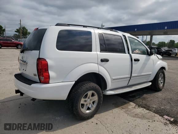 2005 Dodge Durango Limited with VIN 1D8HD58D65F529499, listed as a Copart auction lot 64917395 with Not provided miles and Salvage title. Bid and sale history available at DreamBid. Image 3.