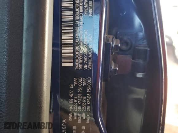 2018 Jeep Renegade Altitude with VIN ZACCJABB2JPH87043, listed as a Copart auction lot 68686585 with 163,879 mi miles and Salvage title. Bid and sale history available at DreamBid. Image 13.
