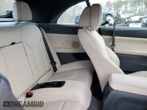 2024 BMW 4 Series 430i xDrive with VIN WBA43AT09RCP00263, listed as a Copart auction lot 48894815 with 17,688 mi miles and Salvage title. Bid and sale history available at DreamBid. Image 10.