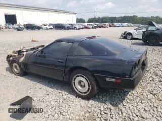 1987 Chevrolet Corvette with VIN 1G1YY2182H5108056, listed as a Copart auction lot 66313144 with 94,107 mi miles and Salvage title. Bid and sale history available at DreamBid. Image 2.