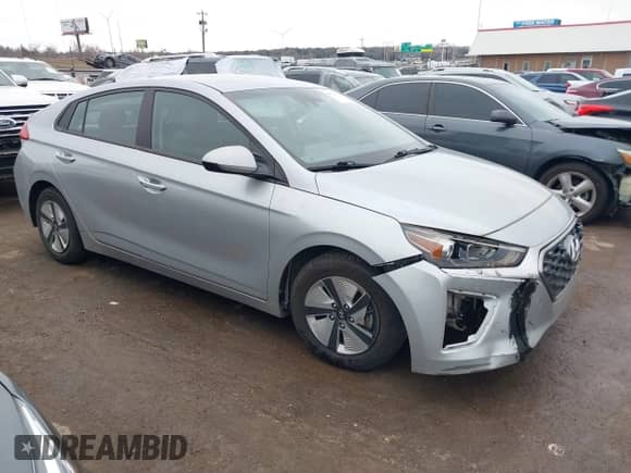2022 Hyundai Ioniq Blue z VIN KMHC65LC5NU268620, wystawiony jako IAAI lot #41535971 z przebiegiem 77 919 mil mil oraz . Historia ofert i sprzedaży dostępna na DreamBid. Obrazek 1.