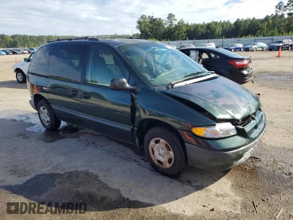 1998 Dodge Caravan with VIN 2B4FP25B1WR827822, listed as a Copart auction lot 70676574 with 192,726 mi miles and Salvage title. Bid and sale history available at DreamBid. Image 4.