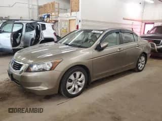 2009 Honda Accord EX-L с VIN 1HGCP26869A182555, выставлен на аукционе Copart как лот 80119795 с пробегом 191 094 миль миль и Списание • Salvage title. История ставок и продаж доступна на DreamBid. Изображение 1.