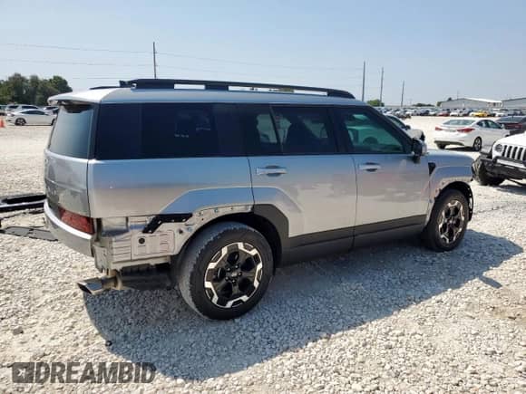 2024 Hyundai Santa Fe SEL with VIN 5NMP2DGL5RH025425, listed as a Copart auction lot 71736945 with 12,811 mi miles and Salvage title. Bid and sale history available at DreamBid. Image 3.
