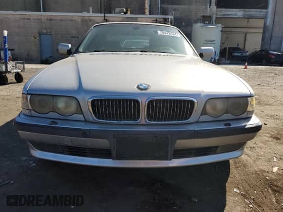 2001 BMW 7 Series с VIN WBAGJ03411DD74282, выставлен на аукционе Copart как лот 70442634 с пробегом 125 892 миль миль и Списание • Salvage title. История ставок и продаж доступна на DreamBid. Изображение 5.