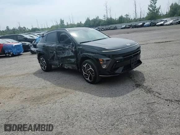 2024 Hyundai Kona N Line with VIN KM8HACA38RU063374, listed as a Copart auction lot 66879795 with 12,784 mi miles and Salvage title. Bid and sale history available at DreamBid. Image 14.