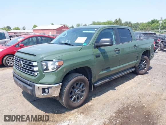 2021 Toyota Tundra SR5 with VIN 5TFDY5F19MX023796, listed as a IAAI auction lot 42423231 with 59,149 mi miles and . Bid and sale history available at DreamBid. Image 17.