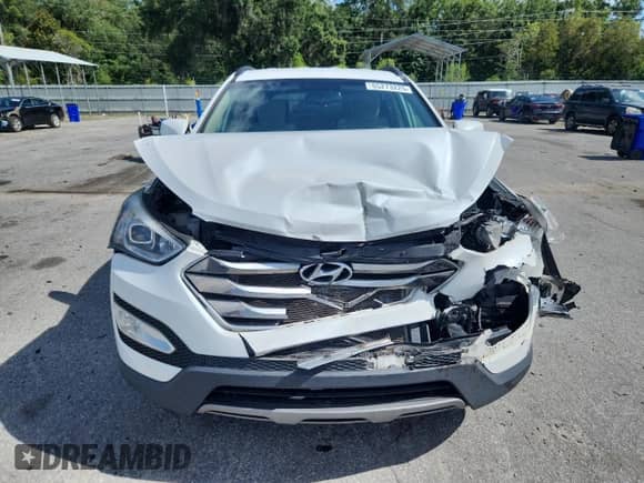 2016 Hyundai Santa Fe with VIN 5XYZU3LB2GG335212, listed as a Copart auction lot 65273225 with 107,801 mi miles and Salvage title. Bid and sale history available at DreamBid. Image 5.