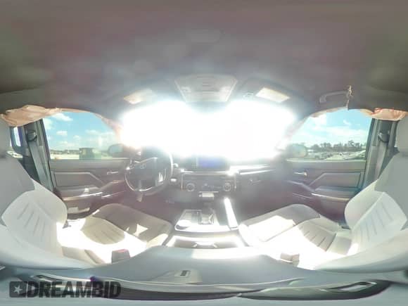 2024 Toyota Tacoma SR5 with VIN 3TMKB5FN0RM004322, listed as a Copart auction lot 71465875 with 21,260 mi miles and Salvage title. Bid and sale history available at DreamBid. Image 14.