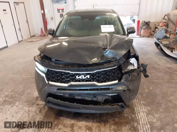 2022 Kia Sorento LX with VIN 5XYRG4LC0NG148599, listed as a IAAI auction lot 43022499 with 92,737 mi miles and . Bid and sale history available at DreamBid. Image 6.