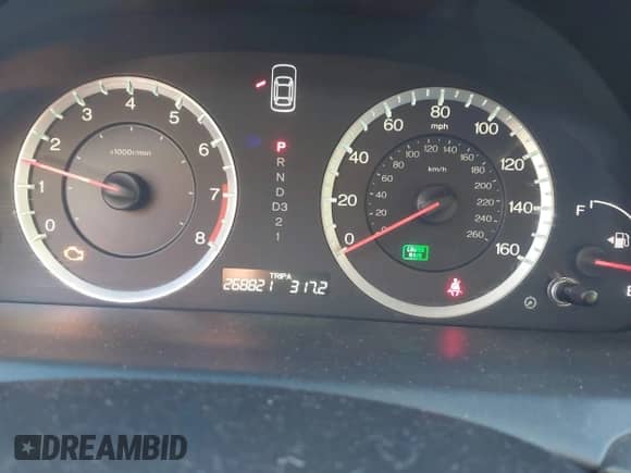 2008 Honda Accord LX с VIN 1HGCP26318A098100, выставлен на аукционе IAAI как лот 43497657 с пробегом 268 821 миль миль и . История ставок и продаж доступна на DreamBid. Изображение 7.