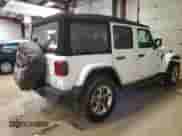 2021 Jeep Wrangler Unlimited Sahara Altitude z VIN 1C4HJXEN8MW503095, wystawiony jako Copart lot #52385135 z przebiegiem 19 814 mil mil oraz Szkoda całkowita • Salvage title. Historia ofert i sprzedaży dostępna na DreamBid. Obrazek 3.