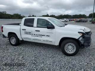2024 Chevrolet Colorado 2WD Work Truck с VIN 1GCGSBEC2R1268031, выставлен на аукционе Copart как лот 81413385 с пробегом 34 413 миль миль и Списание • Salvage title. История ставок и продаж доступна на DreamBid. Изображение 4.