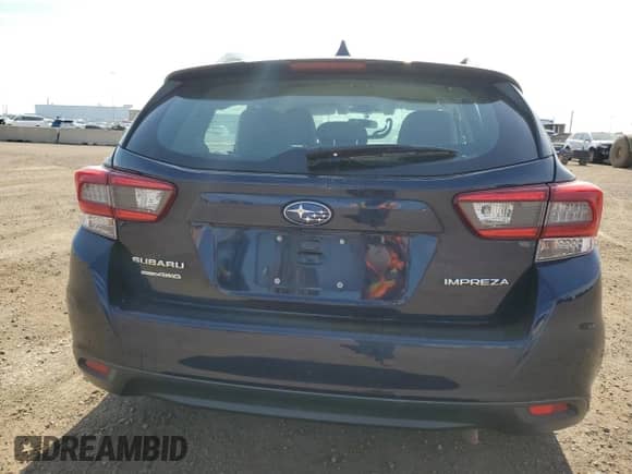 2020 Subaru Impreza Premium with VIN 4S3GTAV64L3701300, listed as a Copart auction lot 65614205 with 57,229 mi miles and Salvage title. Bid and sale history available at DreamBid. Image 6.