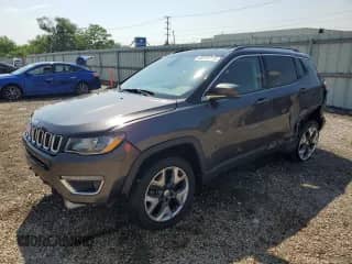 2018 Jeep Compass Limited z VIN 3C4NJDCB5JT399712, wystawiony jako Copart lot #65570715 z przebiegiem 118 717 mil mil oraz Szkoda całkowita • Salvage title. Historia ofert i sprzedaży dostępna na DreamBid. Obrazek 1.