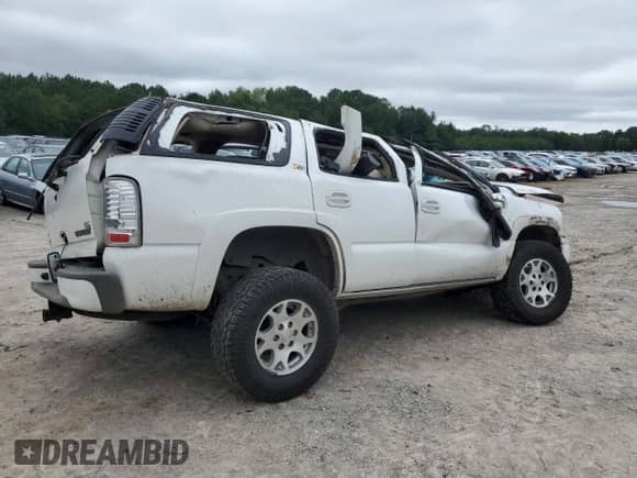 2004 Chevrolet Tahoe Z71 с VIN 1GNEK13ZX4R242805, выставлен на аукционе Copart как лот 67900675 с пробегом Не указан миль и Списание • Salvage title. История ставок и продаж доступна на DreamBid. Изображение 3.