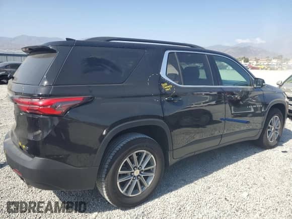 2023 Chevrolet Traverse LT with VIN 1GNERHKW4PJ201083, listed as a Copart auction lot 62030055 with 49,077 mi miles and Salvage title. Bid and sale history available at DreamBid. Image 3.