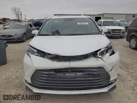 2023 Toyota Sienna Platinum с VIN 5TDESKFC5PS098477, выставлен на аукционе Copart как лот 49602465 с пробегом 51 258 миль миль и Списание • Salvage title. История ставок и продаж доступна на DreamBid. Изображение 5.