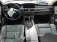 2007 BMW 5 Series 530xi with VIN WBANN73537CN04216, listed as a Copart auction lot 85550445 with 144,239 mi miles and Salvage title. Bid and sale history available at DreamBid. Image 8.