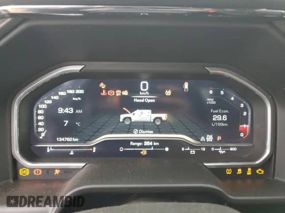 2023 GMC Sierra 1500 AT4 с VIN 1GTUUEEL1PZ257034, выставлен на аукционе Copart как лот 87376025 с пробегом 134 762 миль миль и Списание • Salvage title. История ставок и продаж доступна на DreamBid. Изображение 9.
