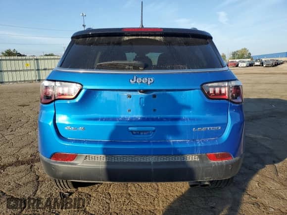 2021 Jeep Compass Limited with VIN 3C4NJDCB2MT533368, listed as a Copart auction lot 81395675 with 40,872 mi miles and Non repairable. Bid and sale history available at DreamBid. Image 6.