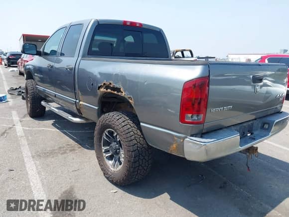 2005 Dodge 2500 SLT with VIN 3D7KS28C45G785404, listed as a IAAI auction lot 42872880 with 274,966 mi miles and . Bid and sale history available at DreamBid. Image 3.