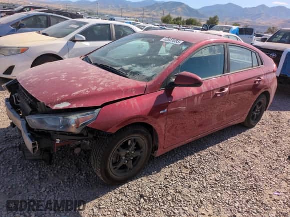 2019 Hyundai Ioniq Blue z VIN KMHC65LC0KU167528, wystawiony jako Copart lot #62947085 z przebiegiem 281 748 mil mil oraz Szkoda całkowita • Salvage title. Historia ofert i sprzedaży dostępna na DreamBid. Obrazek 1.