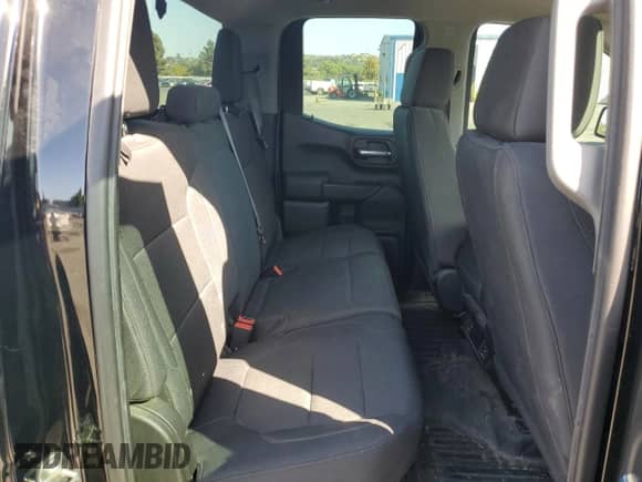 2019 Chevrolet Silverado 1500 Work Truck with VIN 1GCRWAEF7KZ300738, listed as a Copart auction lot 58961205 with 143,773 mi miles and Salvage title. Bid and sale history available at DreamBid. Image 10.