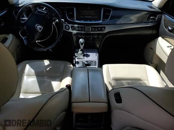 2014 Hyundai Equus Signature z VIN KMHGH4JHXEU087162, wystawiony jako Copart lot #52313455 z przebiegiem 83 352 mil mil oraz Szkoda całkowita • Salvage title. Historia ofert i sprzedaży dostępna na DreamBid. Obrazek 8.