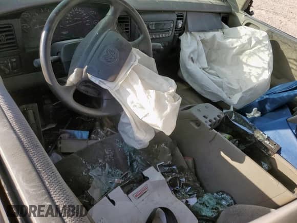 2003 Dodge Dakota SLT with VIN 1D7HL48N03S321200, listed as a Copart auction lot 59564215 with Not provided miles and Salvage title. Bid and sale history available at DreamBid. Image 8.