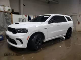 2021 Dodge Durango R/T with VIN 1C4SDJCT4MC825522, listed as a Copart auction lot 44381405 with 44,024 mi miles and Salvage title. Bid and sale history available at DreamBid. Image 1.