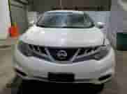 2014 Nissan Murano S with VIN JN8AZ1MW7EW522664, listed as a Copart auction lot 81373815 with 187,436 mi miles and Salvage title. Bid and sale history available at DreamBid. Image 5.