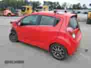 2013 Chevrolet Spark LT with VIN KL8CF6S90DC559801, listed as a Copart auction lot 80129095 with 152,614 mi miles and Salvage title. Bid and sale history available at DreamBid. Image 2.