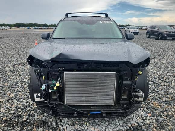 2024 Hyundai Palisade Calligraphy with VIN KM8R74GE5RU737806, listed as a Copart auction lot 69840155 with 23,532 mi miles and Salvage title. Bid and sale history available at DreamBid. Image 5.