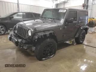 2017 Jeep Wrangler Willys Wheeler с VIN 1C4AJWAG9HL696710, выставлен на аукционе Copart как лот 88744905 с пробегом 66 800 миль миль и Списание • Salvage title. История ставок и продаж доступна на DreamBid. Изображение 1.