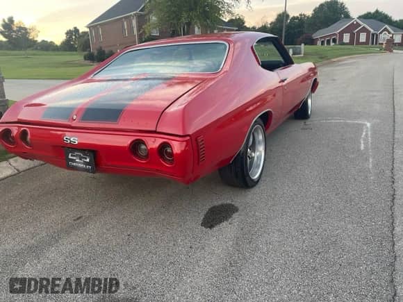 1972 Chevrolet Malibu с VIN 1D37J2R568852, выставлен на аукционе Copart как лот 69514135 с пробегом 69 402 миль миль и Чистый • Clean title. История ставок и продаж доступна на DreamBid. Изображение 4.