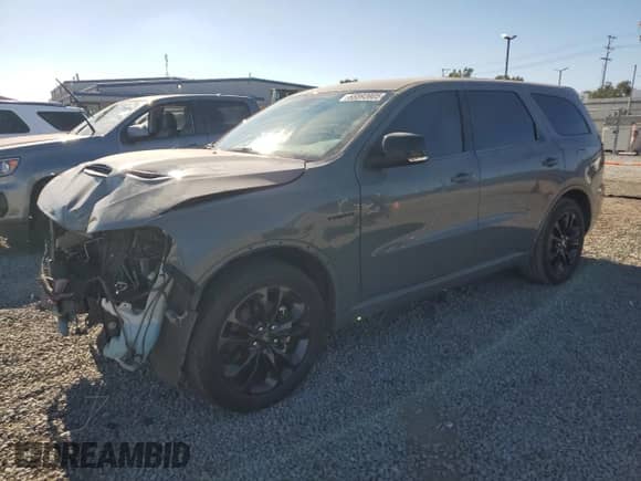 2021 Dodge Durango R/T with VIN 1C4SDHCT1MC573463, listed as a Copart auction lot 65593905 with Not provided miles and Salvage title. Bid and sale history available at DreamBid. Image 1.