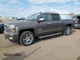 2014 Chevrolet Silverado 1500 High Country with VIN 3GCUKTEJ0EG558030, listed as a Copart auction lot 69486575 with 128,492 mi miles and Clean title. Bid and sale history available at DreamBid. Image 1.