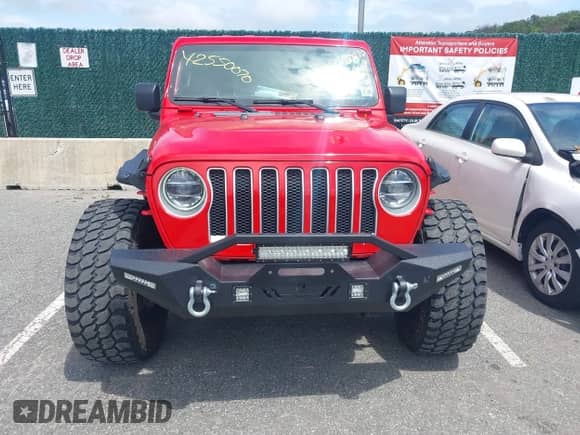 2021 Jeep Wrangler Unlimited Sahara с VIN 1C4HJXEGXMW631033, выставлен на аукционе IAAI как лот 42550070 с пробегом 54 429 миль миль и . История ставок и продаж доступна на DreamBid. Изображение 6.