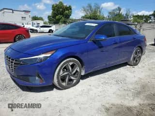 2023 Hyundai Elantra Limited с VIN KMHLN4AJ0PU050781, выставлен на аукционе Copart как лот 81964215 с пробегом 54 643 миль миль и На запчасти • Non repairable. История ставок и продаж доступна на DreamBid. Изображение 1.