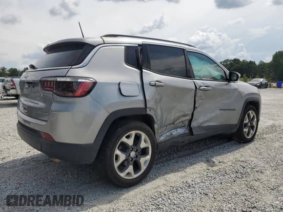 2021 Jeep Compass Limited z VIN 3C4NJCCB2MT559401, wystawiony jako Copart lot #68900645 z przebiegiem 76 940 mil mil oraz Szkoda całkowita • Salvage title. Historia ofert i sprzedaży dostępna na DreamBid. Obrazek 3.