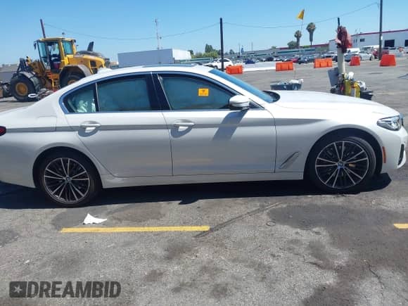 2023 BMW 5 Series 530i with VIN WBA53BH07PWX97588, listed as a IAAI auction lot 42719769 with 5,158 mi miles and . Bid and sale history available at DreamBid. Image 13.