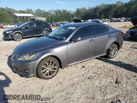 2013 Lexus IS 250 z VIN JTHCF5C24D5061638, wystawiony jako Copart lot #85134045 z przebiegiem 162 768 mil mil oraz Czysty tytuł • Clean title. Historia ofert i sprzedaży dostępna na DreamBid. Obrazek 1.