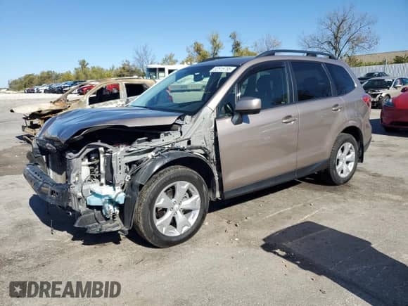 2014 Subaru Forester Premium with VIN JF2SJAEC2EH546176, listed as a Copart auction lot 82515795 with 93,088 mi miles and Salvage title. Bid and sale history available at DreamBid. Image 1.