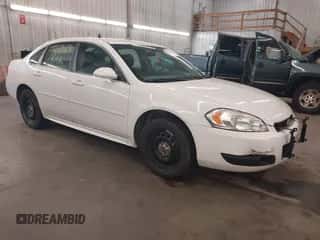 2014 Chevrolet Impala Police Police with VIN 2G1WD5E30E1187257, listed as a IAAI auction lot 42167443 with 230,000 mi miles and . Bid and sale history available at DreamBid. Image 1.