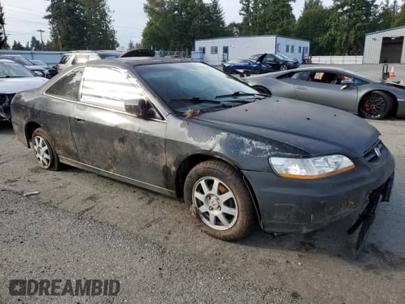 2002 Honda Accord with VIN 1HGCG32242A031713, listed as a Copart auction lot 85346235 with 196,463 mi miles and Salvage title. Bid and sale history available at DreamBid. Image 4.