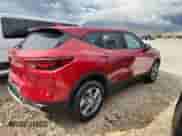 2025 Chevrolet Blazer LT with VIN 3GNKBHR41SS214425, listed as a Copart auction lot 81609835 with 10,542 mi miles and Non repairable. Bid and sale history available at DreamBid. Image 3.