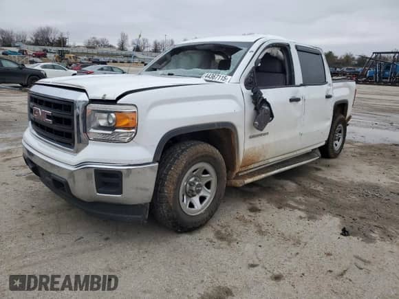 2014 GMC Sierra 1500 z VIN 3GTP1TEH0EG220494, wystawiony jako Copart lot #44367115 z przebiegiem 277 806 mil mil oraz Szkoda całkowita • Salvage title. Historia ofert i sprzedaży dostępna na DreamBid. Obrazek 1.