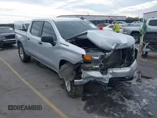 2020 Chevrolet Silverado 1500 Custom z VIN 1GCPYBEH7LZ299990, wystawiony jako IAAI lot #41382723 z przebiegiem 69 573 mil mil oraz . Historia ofert i sprzedaży dostępna na DreamBid. Obrazek 1.